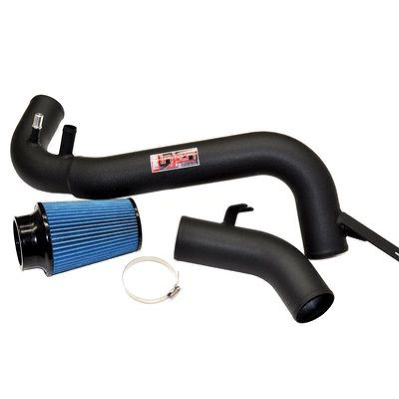 Injen Wrinkle Black Power-Flow Air Intake 2015 Ford Mustang Eco Boost 2.3L PF9091WB Photo - Primary