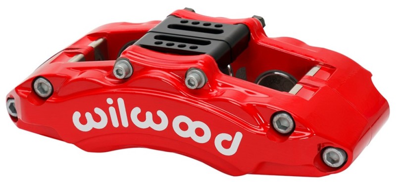 Wilwood Caliper - AT6 Lug Mount Red 1.75in/1.38in/1.38in Piston .75in Rotor - Right Side 120-14850-RD 120-14850-RD User 1