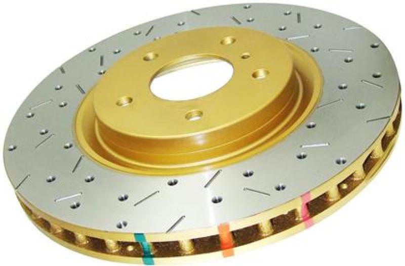 DBA 18-20 Toyota Camry (w/Electronic Parking brake) Rear 4000 Series Drilled & Slotted Rotor 42765XS