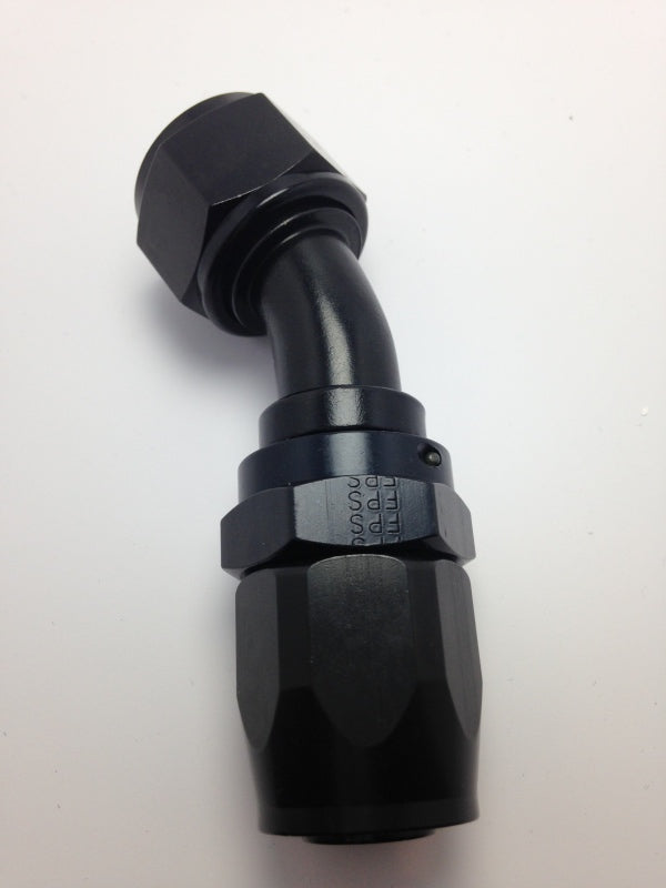 Fragola -10AN x 30 Degree Pro-Flow Hose End - Black 223010-BL 223010-BL Photo - Primary