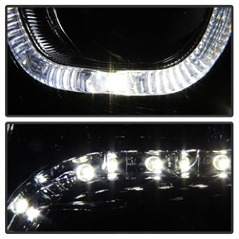SPYDER xTune Dodge Ram 2009-2014 Halo LED Projector Headlights - Chrome PRO-JH-DR09-CFB-C 9036743 9036743 Photo - Unmounted