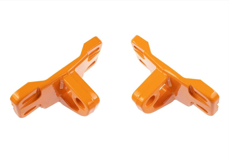 Ford Racing 2021+ Bronco Front Bumper Tow Hooks - Orange (Pair) M-18954-BO M-18954-BO Photo - Unmounted