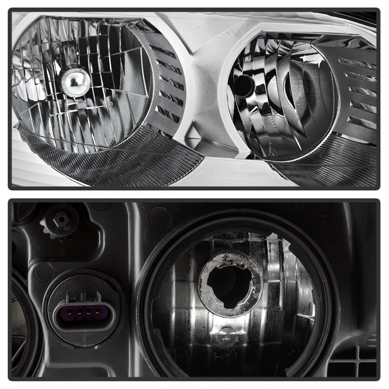 SPYDER xTune 09-12 Chevrolet Traverse (Excl LTZ) OEM Style Headlights - Chrome (HD-JH-CTRA09-AM-C) 9042546 9042546 Photo - Unmounted