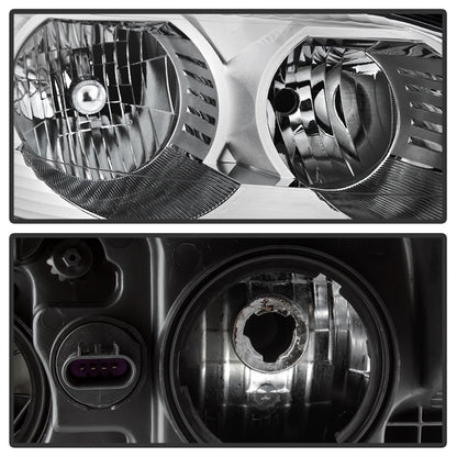 SPYDER xTune 09-12 Chevrolet Traverse (Excl LTZ) OEM Style Headlights - Chrome (HD-JH-CTRA09-AM-C) 9042546 9042546 Photo - Unmounted
