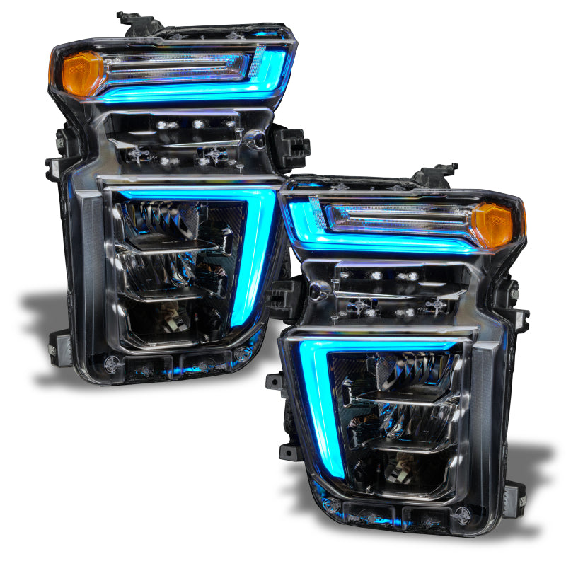 ORACLE Lighting Oracle 20-21 Chevy Silverado 2500 RGB+W Headlight DRL Upgrade Kit - ColorSHIFT w/ Simple Controller 1452-504 1452-504 Photo - Close Up