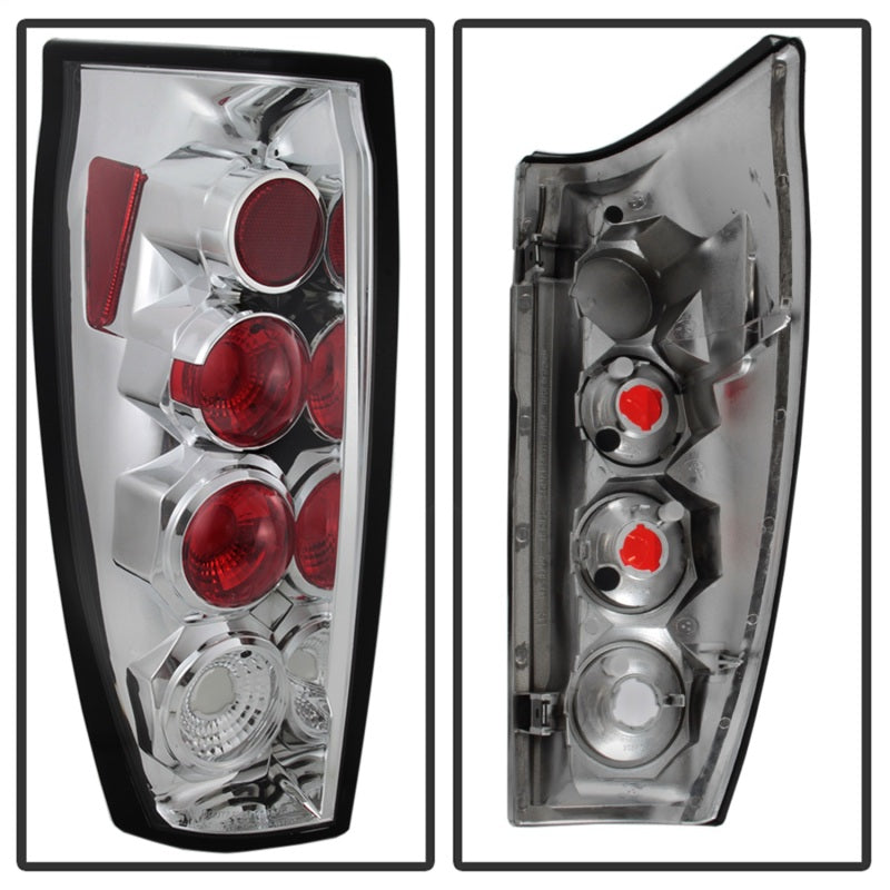 Spyder Chevy Avalanche 02-06 Euro Style Tail Lights Chrome ALT-YD-CAV04-C 5001115 5001115 Photo - Unmounted