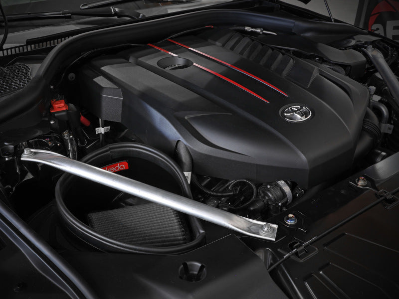 aFe Takeda Intakes Stage-2 AIS w/ Pro DRY S Media 20-22 Toyota GR Supra (A90) L6-3.0L (t) B58 56-10015D 56-10015D Photo - Mounted