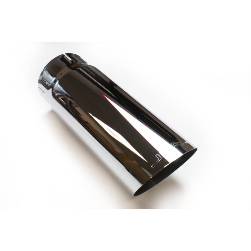 JBA 4in x 4.5in x 12in Angle Cut Chrome Plated Exhaust Tip 12-08216 12-08216 Photo - Primary