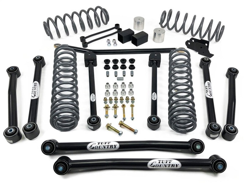 Tuff Country 18-23 Jeep Wrangler JLU (4 door Models Only) 4in Lift Kit EZ-Flex (No Shocks) 44105 44105 Photo - Primary