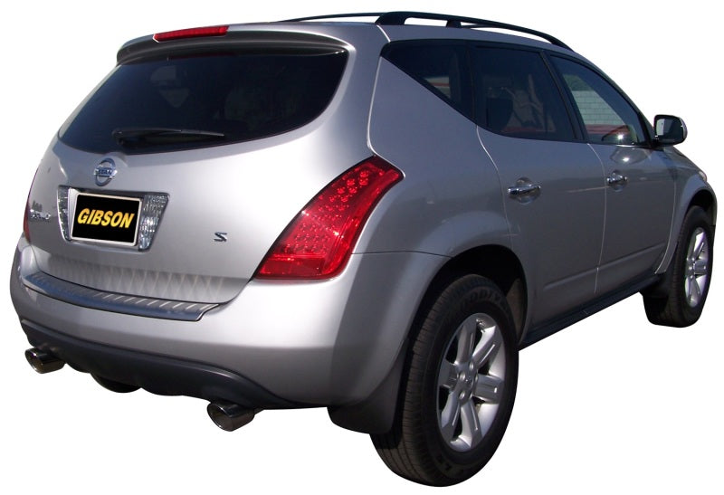 Gibson 06-07 Nissan Murano S 3.5L 2.25in Cat-Back Dual Split Exhaust - Aluminized 12219 12219 Photo - Mounted