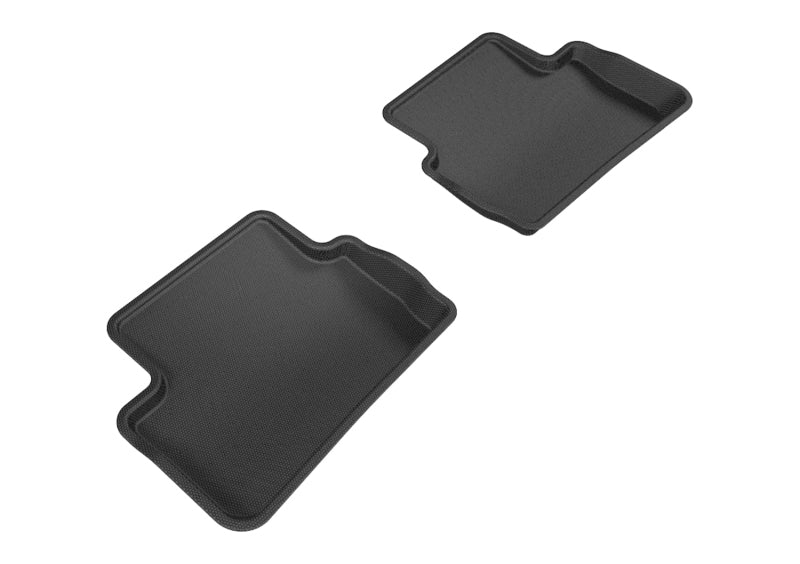 3D MAXpider 20152019 Mercedes-Benz CLA-Class/GLA-Class X177/X156 Kagu 2nd Row Floormats - Black L1MB04121509 L1MB04121509 Photo - Primary