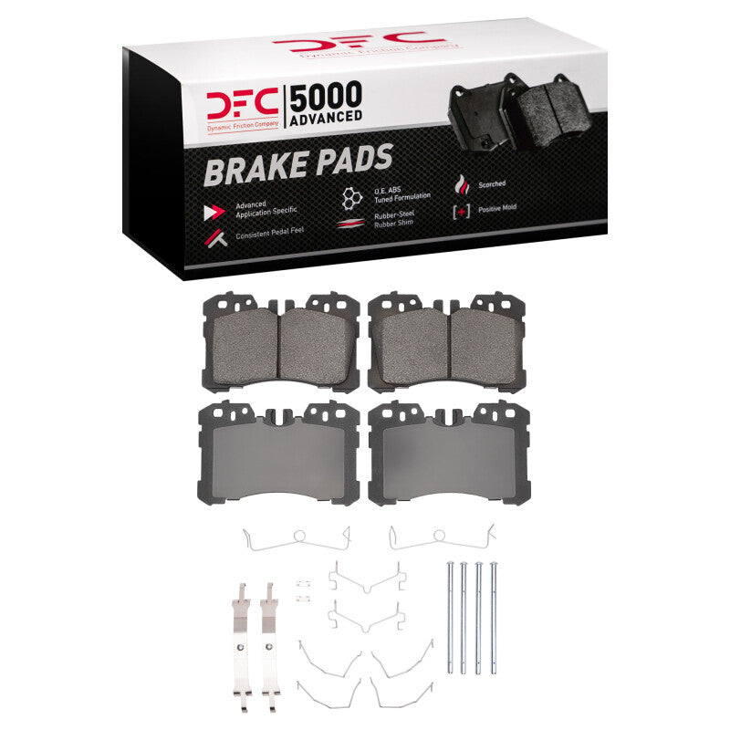DFC DFC 5000 Advanced Low Met Brake Pads Brakes, Rotors & Pads Brake Pads - OE main image