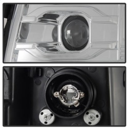 Spyder Chevy Silverado 1500 07-13 Version 3 Projector Headlights - Chrome PRO-YD-CS07V3-LBDRL-C 5083616 5083616 Photo - Unmounted