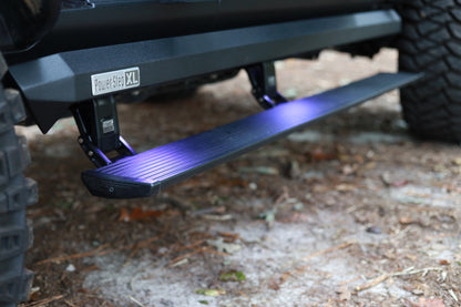 AMP Research 02-03 Ford F-250 Super Duty PowerStep XL - Black 77106-01A 77106-01A Photo - Mounted