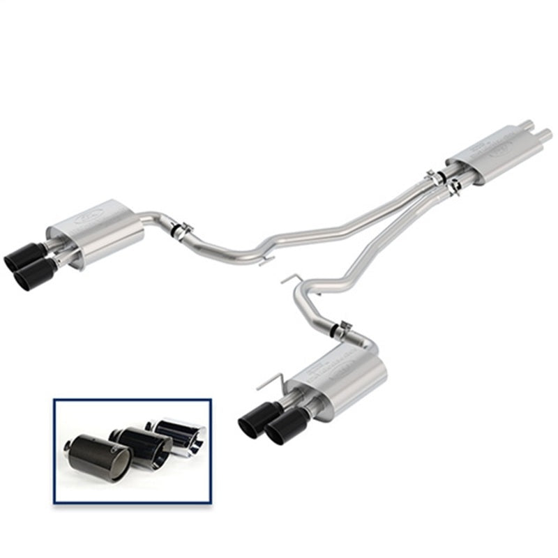 Ford Performance Parts Ford Racing 2018 Mustang Gt 5.0L Cat-Back Touring Exhaust System M-5200-M8TBA Photo - Unmounted