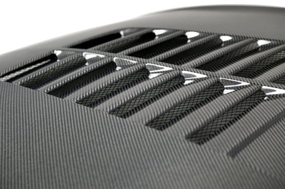 Anderson Composites 18-19 Ford Mustang Double Sided Type-GT5 Carbon Fiber Hood AC-HD18FDMU-GT5-DS AC-HD18FDMU-GT5-DS User 5