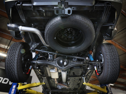 aFe 2024 Toyota Tacoma L4 2.4L Apollo Series 2.5-3in 409 SS Steel Cat-Back Exhaust w/Black Tips 49-46071-B 49-46071-B Photo - Mounted
