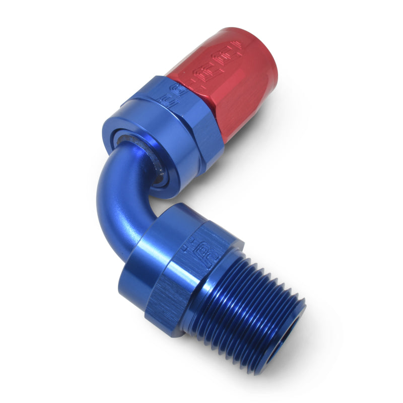 Russell -10 AN 90° Swivel Pipe Thread Hose End 612120 Photo - out of package