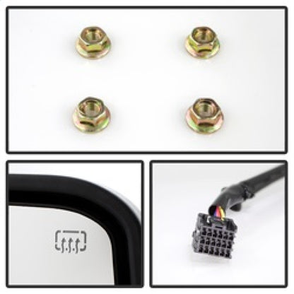 SPYDER xTune Chevy Silverado 14-16 Heated Smoke LED Signal Telescoping Mirrors MIR-CSIL14S-G2-PWH-SM-SET 9936739 9936739 Photo - Unmounted