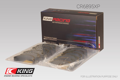 King Engine Bearings King Ford Ecoboost 3.5L V6 (Size 0.25) pMaxBlack Coated Connecting Rod Bearing Set CR6895XP0.25 CR6895XP0.25 User 1