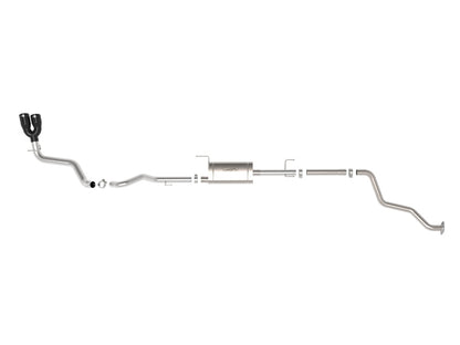 aFe 2024 Toyota Tacoma L4 2.4L Vulcan Series 2.5-3in 304 SS Steel Cat-Back Exhaust w/Black Tips 49-36074-B 49-36074-B Photo - Unmounted