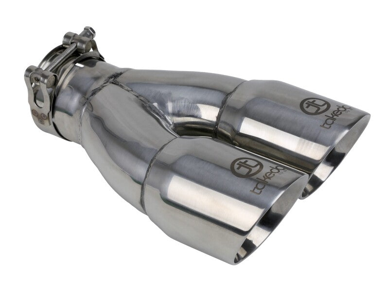 aFe 19-21 Lexus UX200 Takeda 2in - 2.5in. 304 SS Cat-Back Exhaust System w/ Polished Tip 49-36054-P 49-36054-P Photo - Close Up