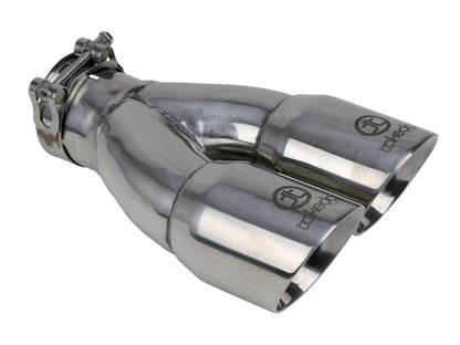 aFe 19-21 Lexus UX200 Takeda 2in - 2.5in. 304 SS Cat-Back Exhaust System w/ Polished Tip 49-36054-P 49-36054-P Photo - Close Up
