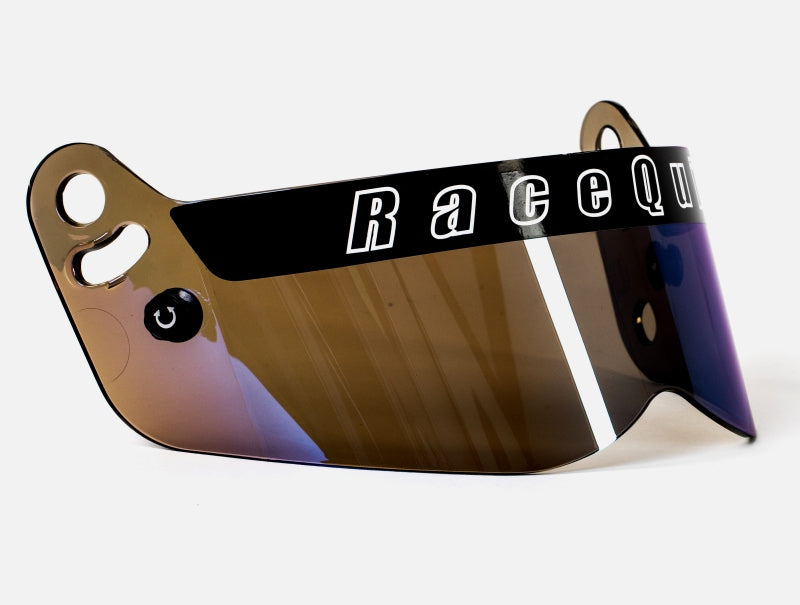 Racequip Vesta Blue Iridium Tint Faceshield 205007 Photo - Primary