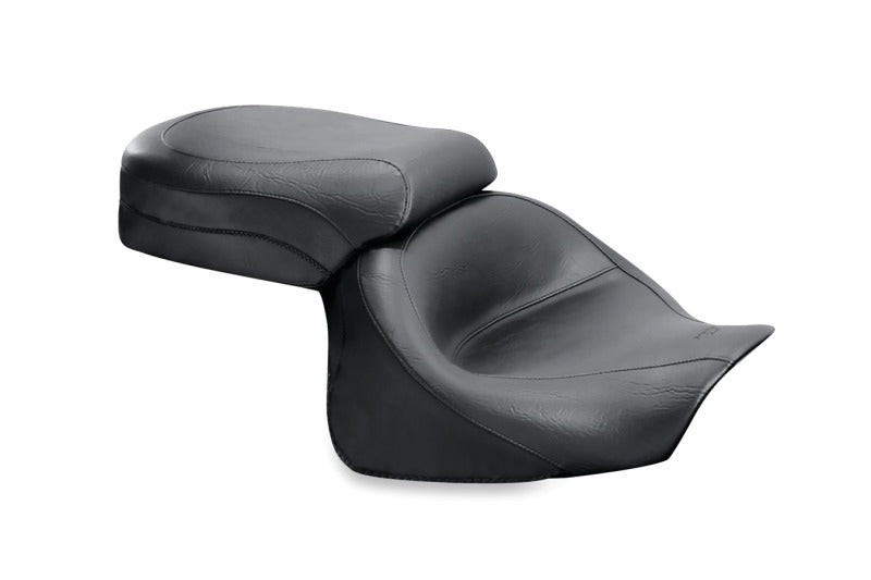 Mustang Motorcycle Mustang 03-08 Kawasaki Vulcan 1600 Classic, 05-08 Nomad Standard Touring 2PC Seat - Black 75891 75891 Photo - Primary