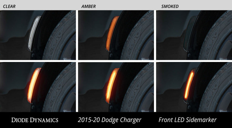 Diode Dynamics 15-21 Dodge Charger LED Sidemarkers - Amber Red (set) DD5111 DD5111 User 5
