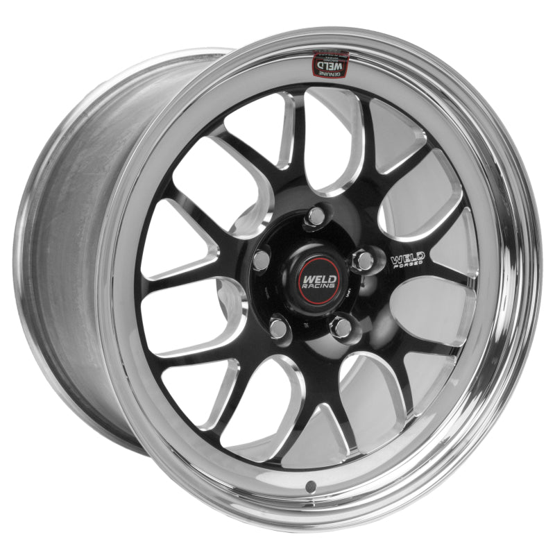 Weld Racing 17X9.0 S77 Blk Ctr 5X4.5 4.2BS(-20mm O/S) High 77HB7090A42A Photo - Primary