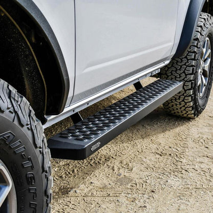 Westin Grate Steps Running Boards 54 in - Textured Black 27-74705 27-74705 Photo - Mounted