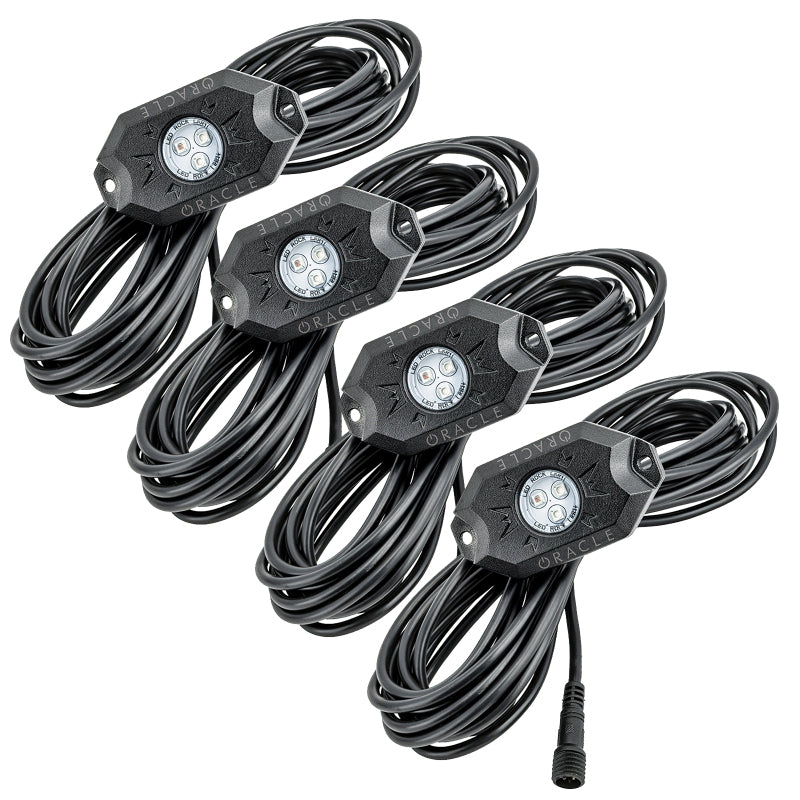 ORACLE Lighting Oracle Bluetooth + RF Underbody Rock Light Kit - 4 PCS - ColorSHIFT 5818-333 5818-333 Photo - out of package