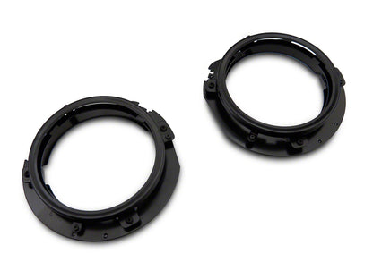 Raxiom 18-23 Jeep Wrangler JL 7-In Headlight Retro-Fit Kit w/ Harness- Blk Housing (Clear Lens) J137648 J137648 Photo - Primary