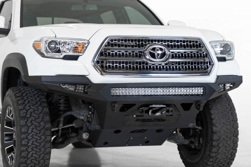 Addictive Desert Designs 16-19 Toyota Tacoma Stealth Fighther Front Bumper w/ Winch Mount F681202200103 F681202200103 Photo - Primary