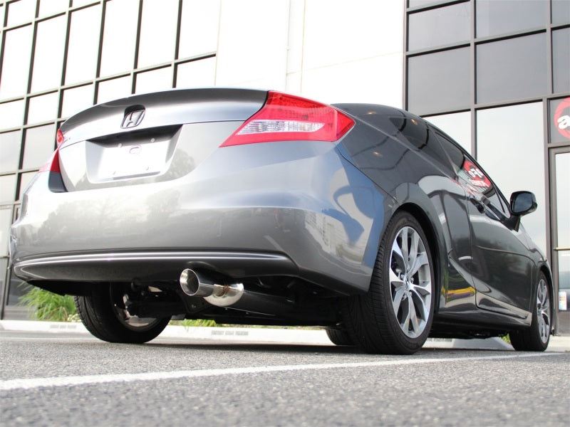 aFe Power Takeda Axle Back Exhaust System - Honda Civic 12-13 49-36603 Photo - Mounted
