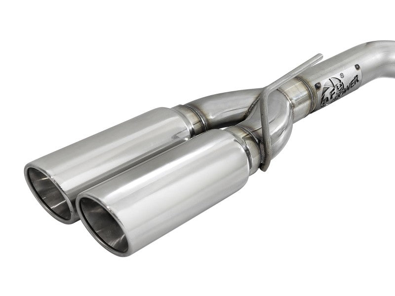 aFe Vulcan Series 3in 304SS DPF-Back 20-21 GM Trucks L6-3.0L (td) LM2 - Dual Polished Tip 49-34130-P 49-34130-P Photo - Unmounted
