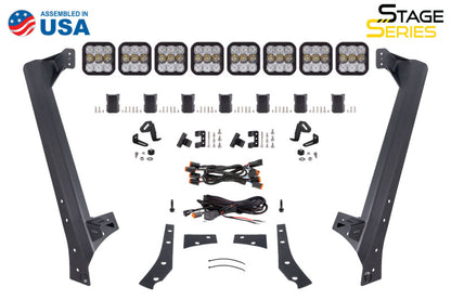 Diode Dynamics Jeep JK SS5 Sport CrossLink Windshield - Yellow Combo Lightbar Kit DD7225 DD7225 User 6