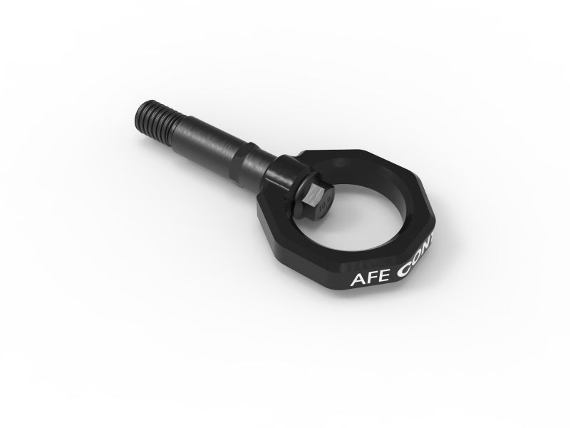 aFe Control Rear Tow Hook Black 20-21 Toyota GR Supra (A90) 450-721002-B 450-721002-B Photo - Primary