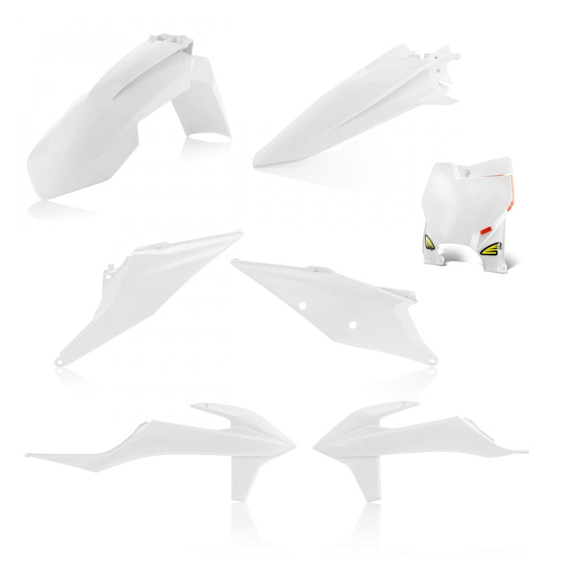 Cycra 19-22 KTM 125 SX 5-pc Replica Body Kit White 1CYC-9426-42