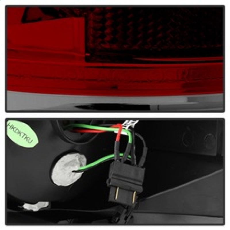 Spyder Toyota Tundra 07-13 LED Tail lights Red Clear ALT-YD-TTU07-LED-RC 5029607 5029607 Photo - Unmounted