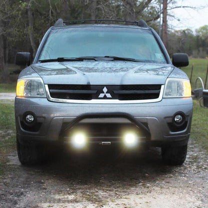 Westin Safari Light Bar Universal (11.5in mounting depth) - Black 30-0015 30-0015 Photo - Mounted