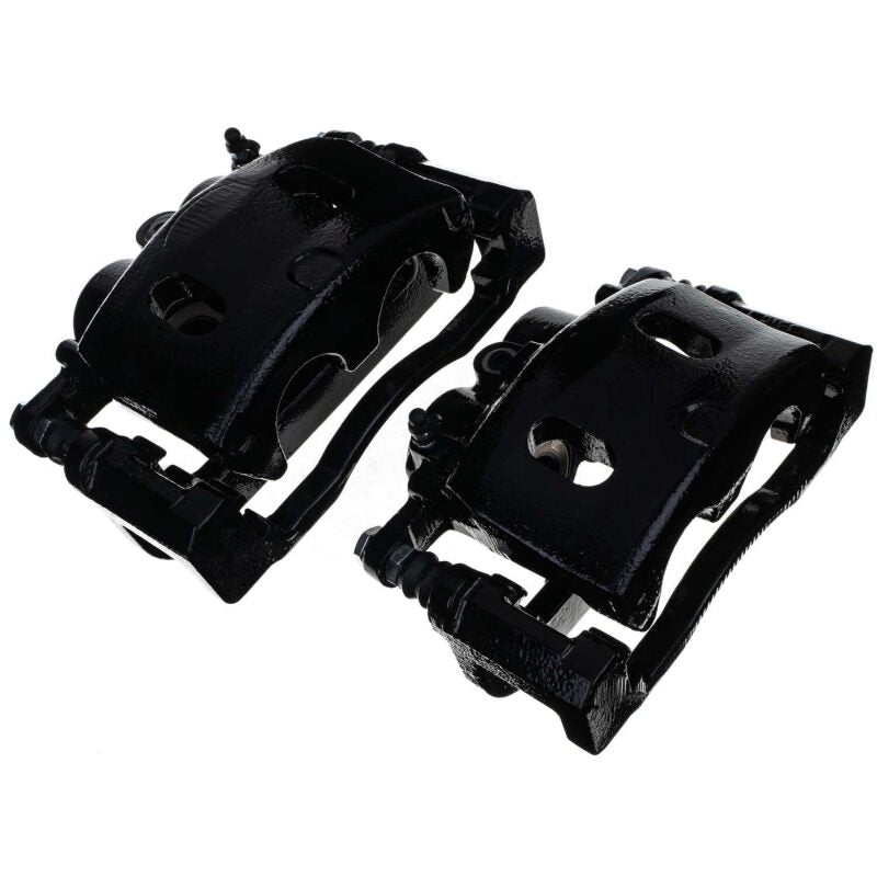 PowerStop Power Stop 07-08 Cadillac Escalade Front Black Caliper - Pair w/Bracket S4918BLK S4918BLK Photo - out of package