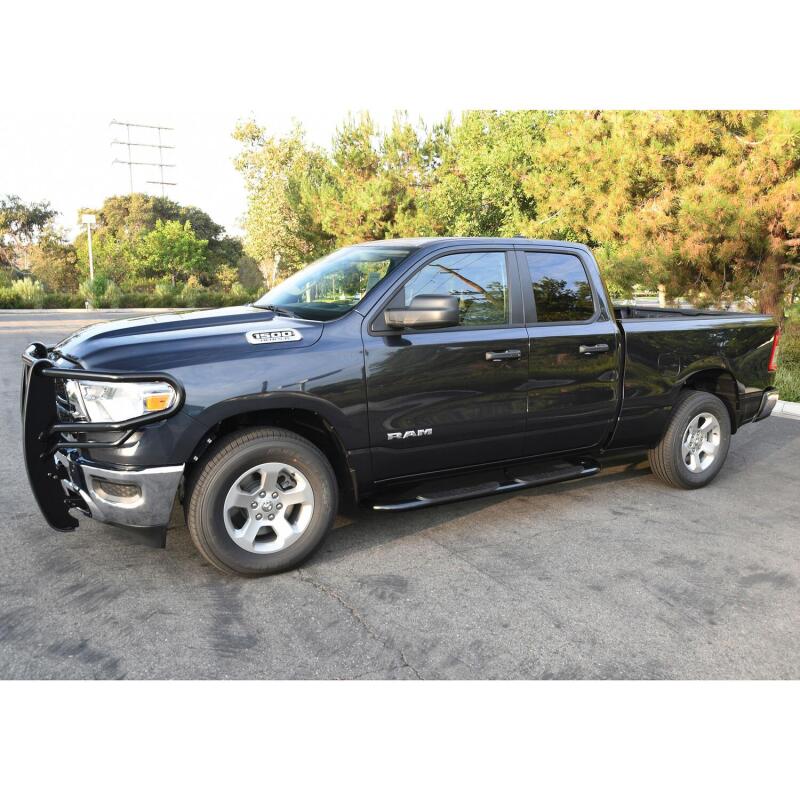 Westin 19-20 Dodge Ram 1500 Crew Cab Platinum 4 Oval Nerf Step Bars - Black 21-4085 21-4085 Photo - Mounted
