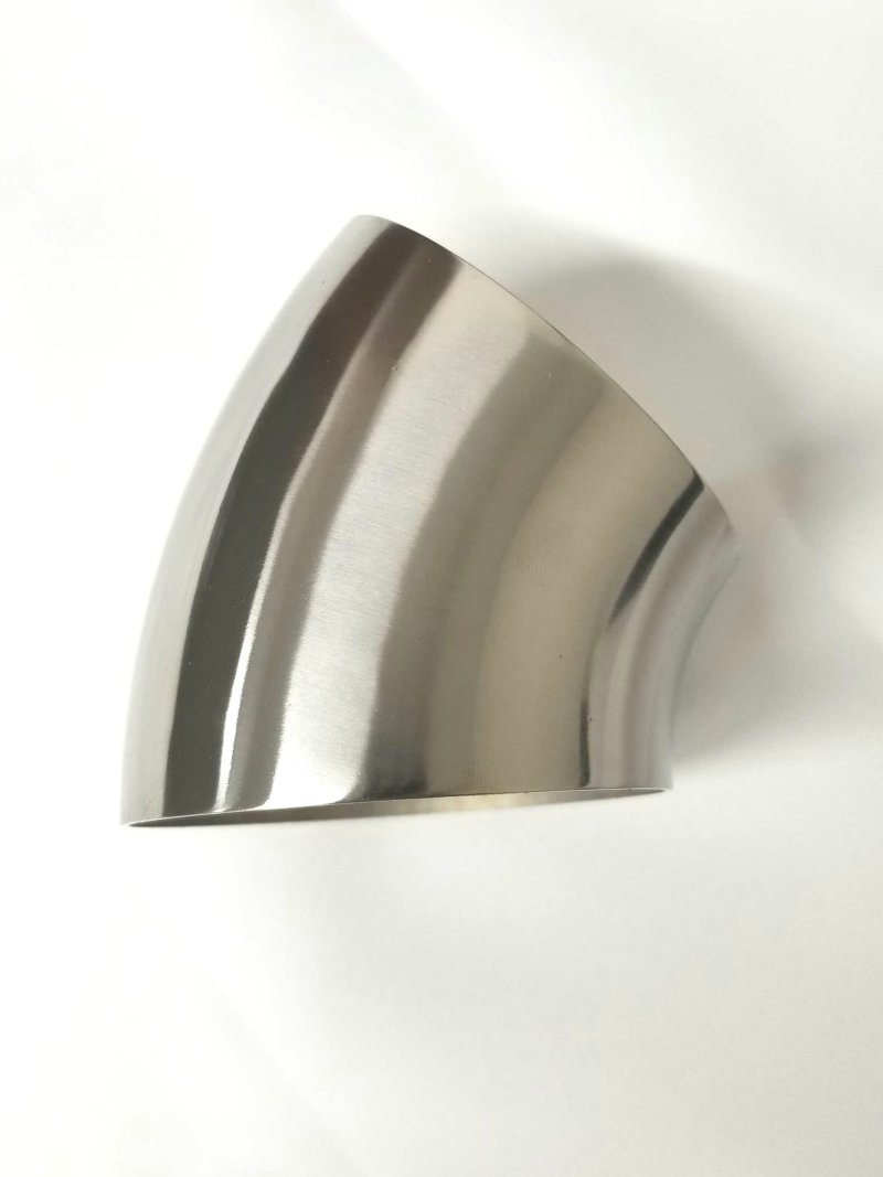 Ticon Industries 1.75in Diameter 45 Degree 1D/1.75in CLR 1mm/.039in Wall Thickness Titanium Elbow 101-04523-3110 101-04523-3110 Photo - Primary
