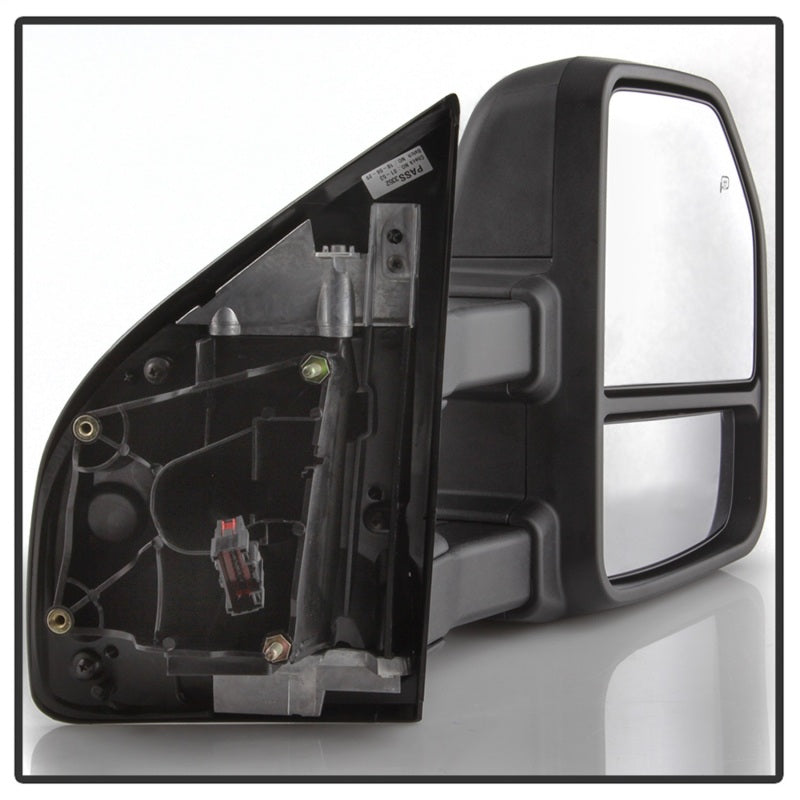 SPYDER xTune 15-17 Ford F-150 Heated LED Telescoping Pwr Mirrors - Smk (Pair) (MIR-FF15015S-G4-PWH-SM-SET) 9943065 9943065 Photo - Unmounted