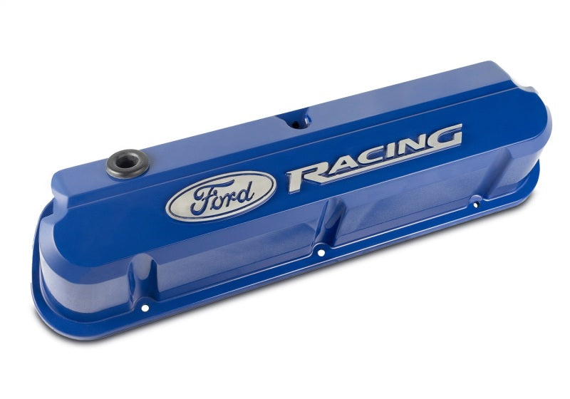 Ford Racing 289-351 Slant Edge Blue Valve Cover 302-136 302-136 Photo - Unmounted