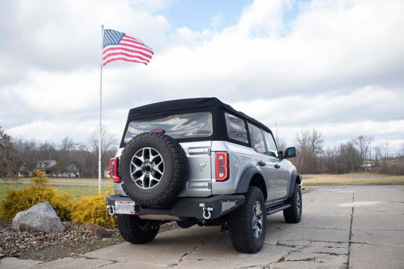Fishbone Offroad 2021+ Ford Bronco Rear Bumper - Black FB22360 FB22360 Photo - lifestyle view