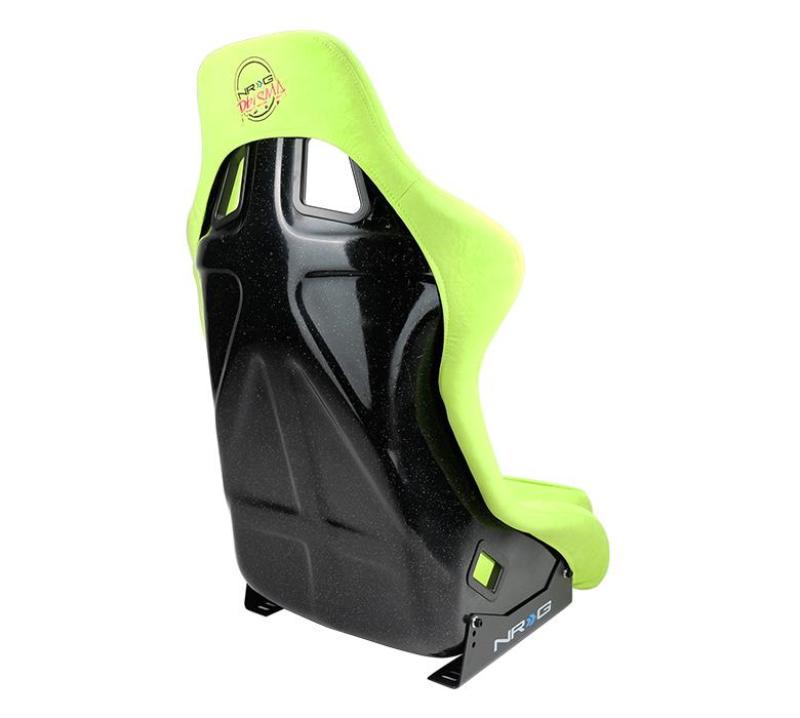 NRG FRP Bucket Seat PRISMA Edition - Large (Neon Green Alcantara/  Pearlized Back) FRP-302NG-PRISMA FRP-302NG-PRISMA User 1
