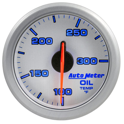 Autometer 2-1/16" Oil Temp, 100-300`F, Airdrive, Silver 9140-UL User 6